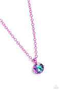 Las Vegas Drip - Pink Necklace