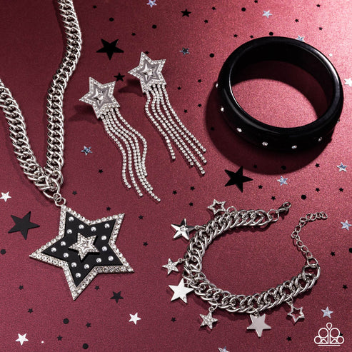 Cosmic Chic - Black Necklace Set