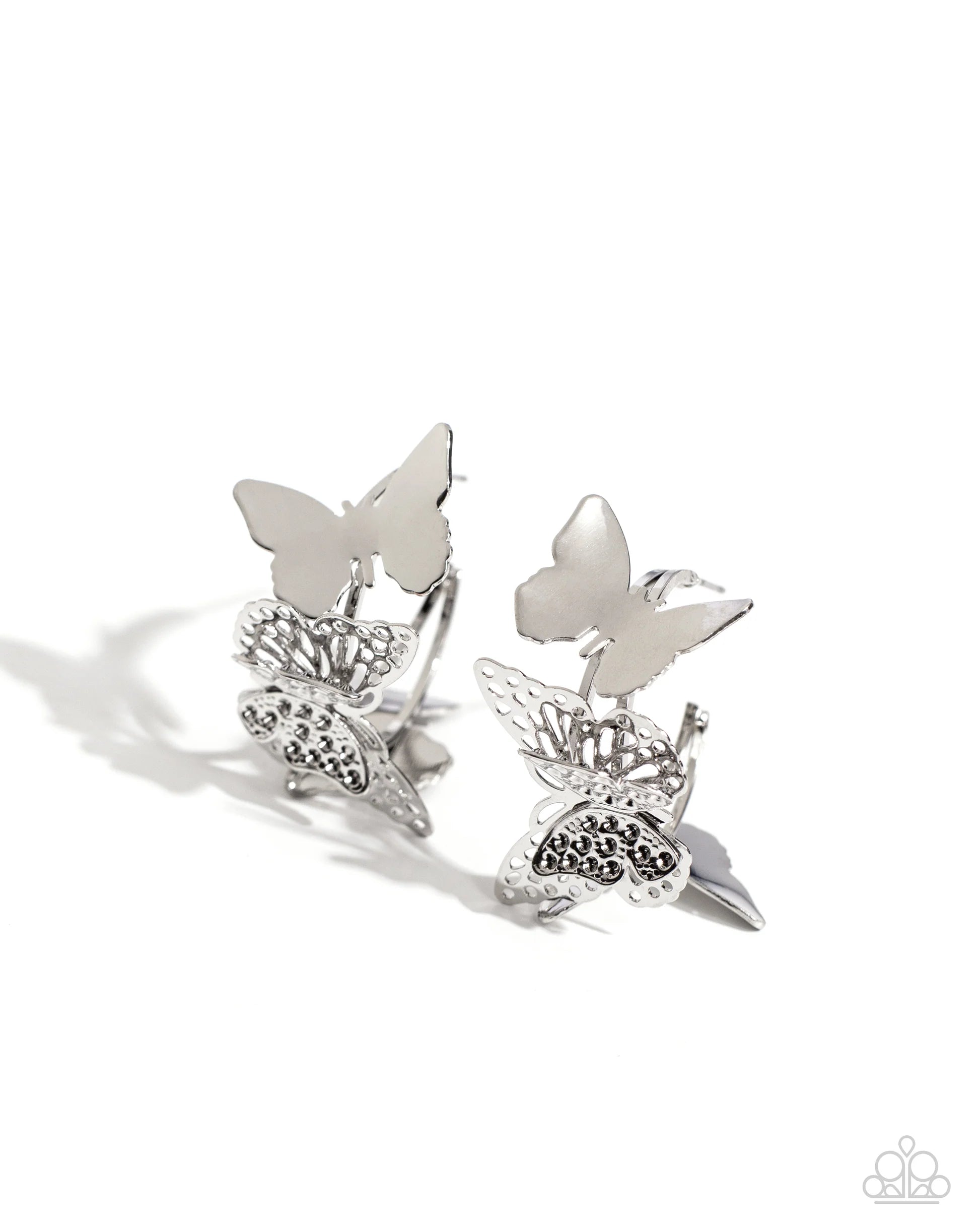 No Wings Attached - Gold Hoop Earring
