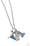 Cheering Section Blue Necklace