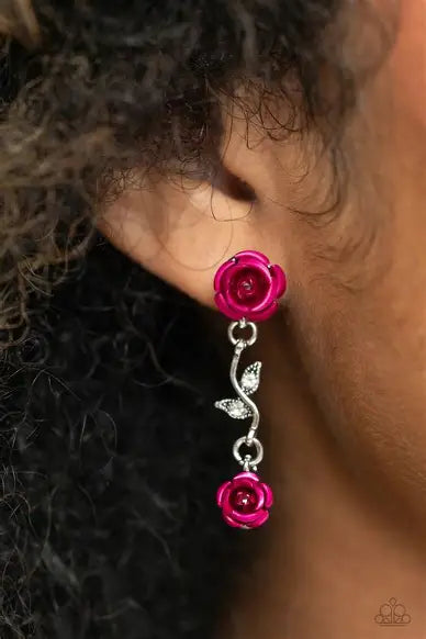 Rose Without Saying & Led by the Rose - Necklace and Earring Set