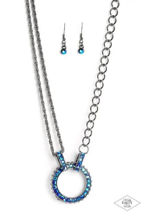Razzle Dazzle - Blue Necklace