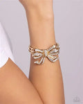 It's All A -Bow-t Me Gold Bracelet/Silver Bracelet