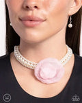 Radiant Rosette Pink Choker