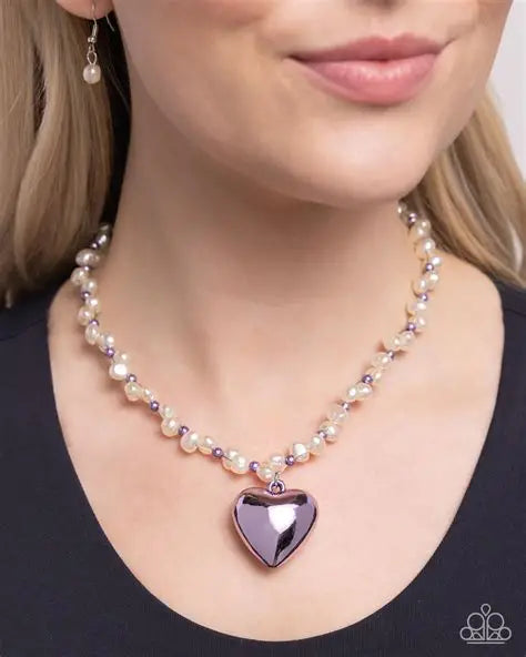 Mermaid Model - Blue Necklace