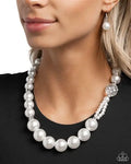 Crystal Class - White Necklace