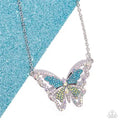 Weekend Wings - Multi/Purple Necklace
