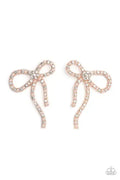 Deluxe Duet - Rose Gold Post Earring