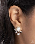 Modular Mermaid - White Post Earrings