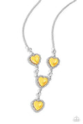 Stuck on You - Yellow Necklace