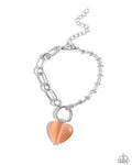 Heart Restoration - Orange Bracelet