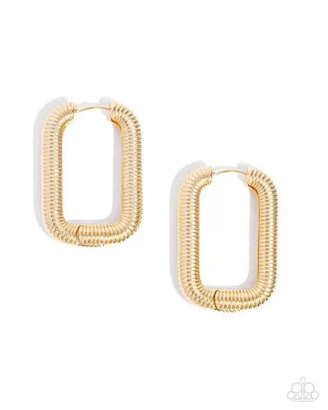Spiral Supply - Gold/SilverHoop Earrings