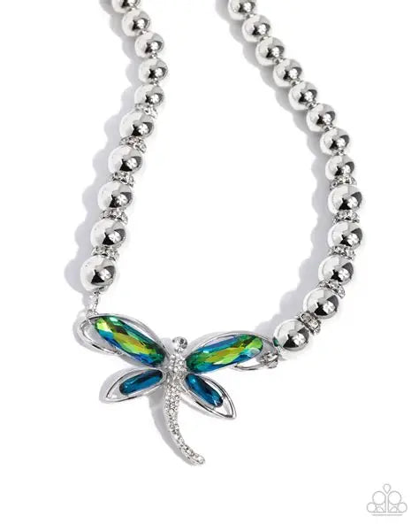 Sense of Propriety - Green Necklace
