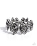 French Flourish White Bracelet