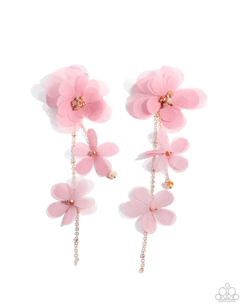 Balletcore - Pink Post Earrings