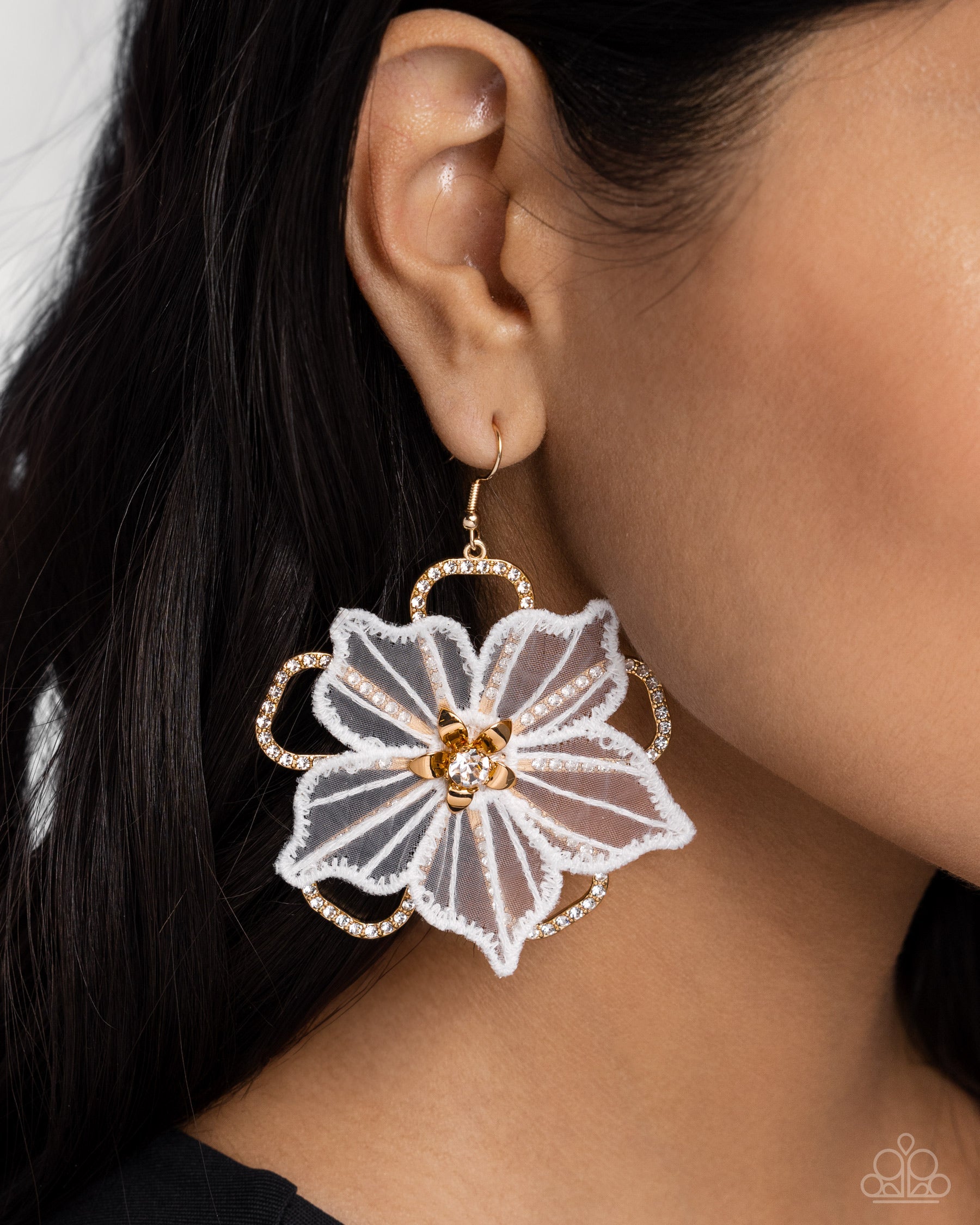 Refined Recognition - Gold Earrings