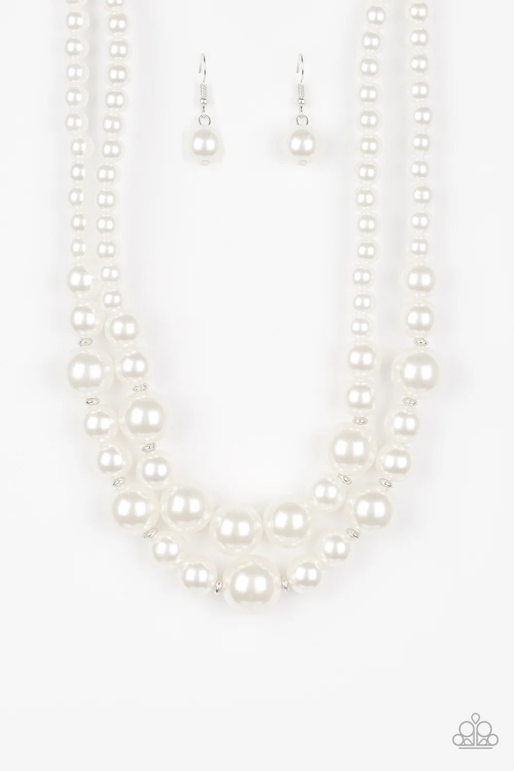 The More The Modest White Necklace