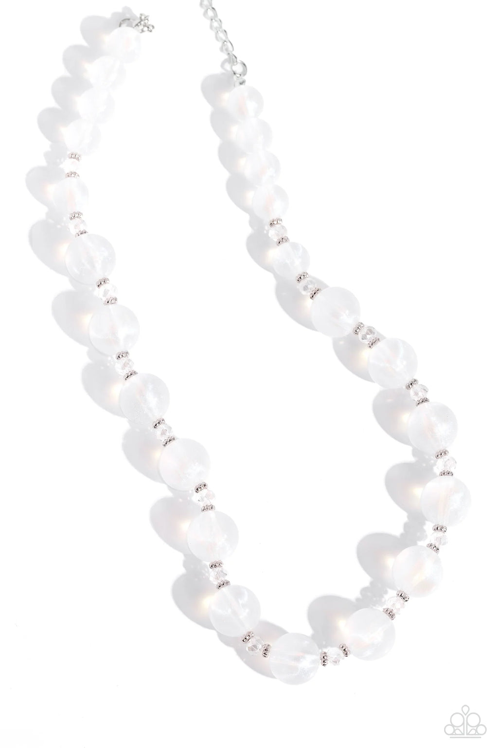 Timelessly Tantalizing White Necklace
