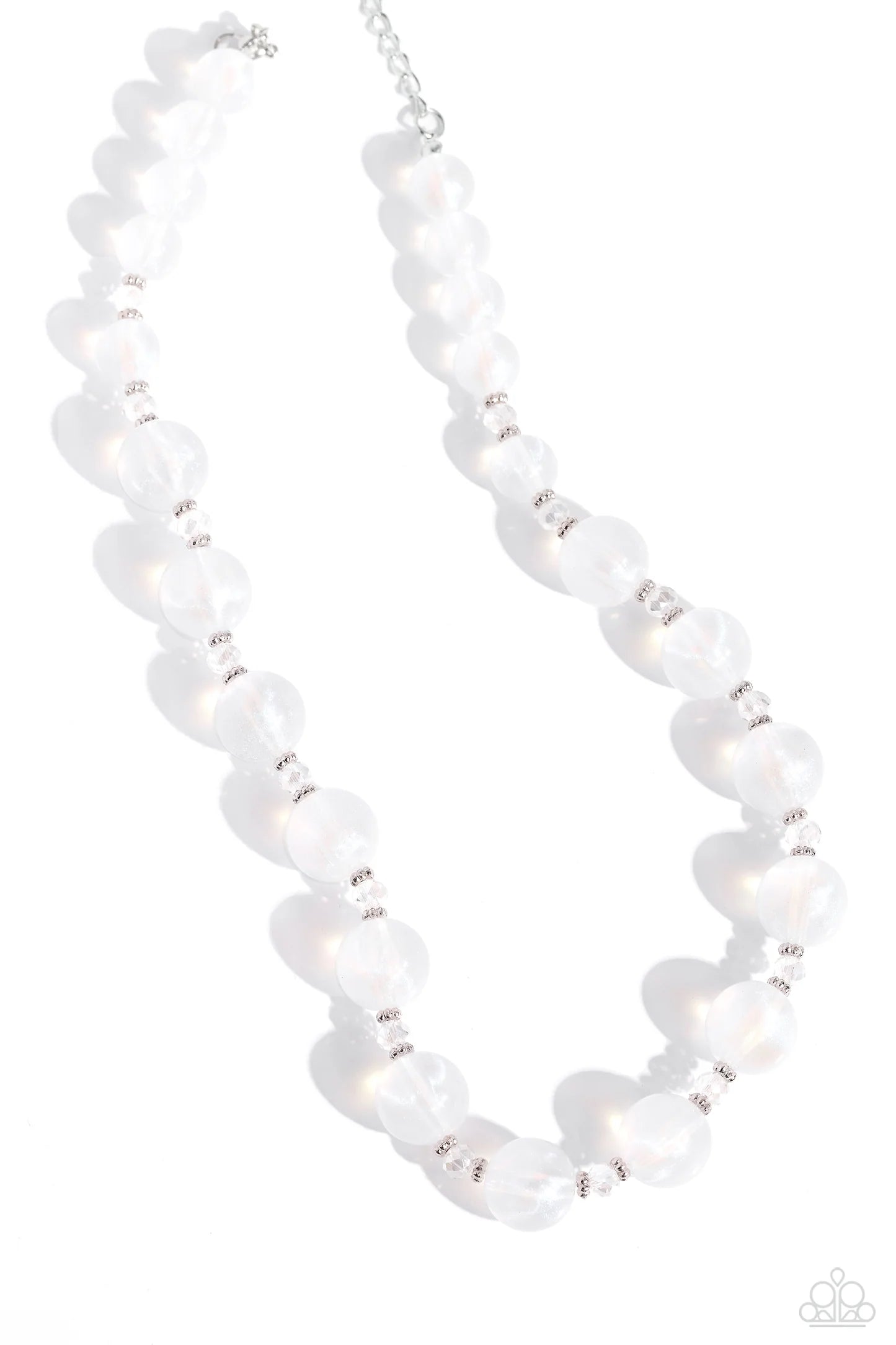 Timelessly Tantalizing White Necklace